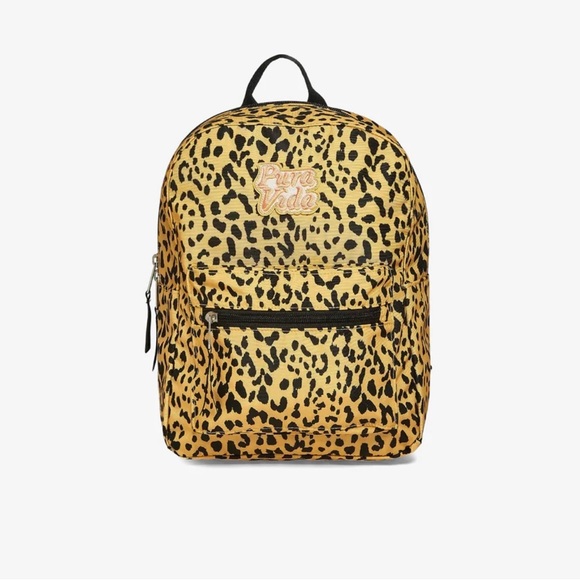 3/$20 NEW Pura Vida Mini Leopard / Cheetah Backpack - Picture 3 of 5